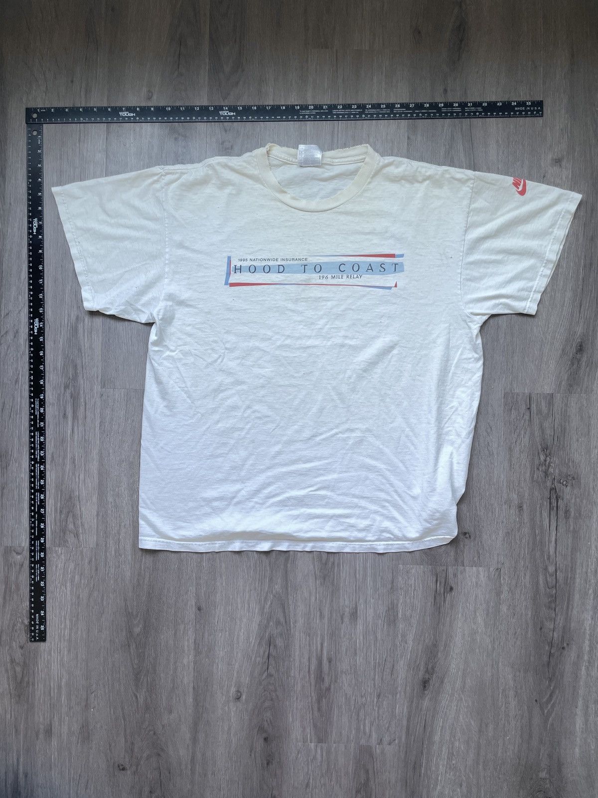 Nike Vintage 90’s Nike USA “Hood to Coast Relay” T-Shirt (Sz. L) Size US L / EU 52-54 / 3 - 4 Thumbnail