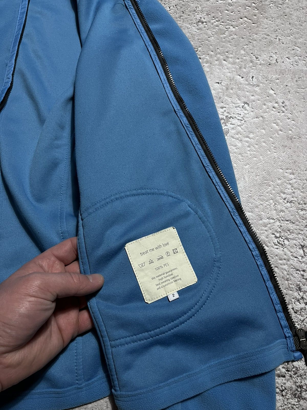 Frauenschuh Frauenschuh Neylon Pocket Zip Fleece Sweatshirt Jacket Size M / US 6-8 / IT 42-44 - 8 Thumbnail