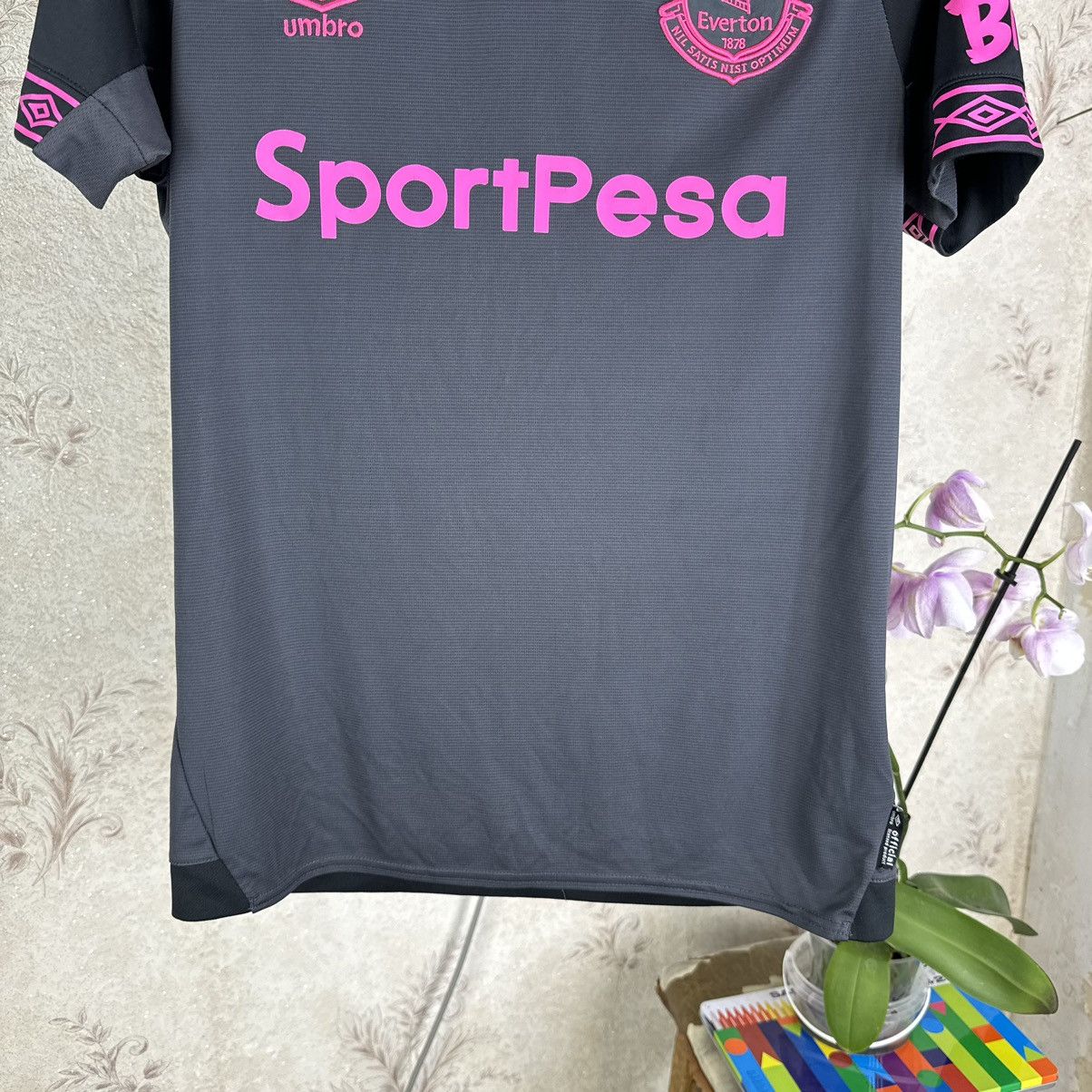 Umbro Umbro Everton 2018-19 Jersey Away Richarlison #30 Black S Size US S / EU 44-46 / 1 - 8 Thumbnail