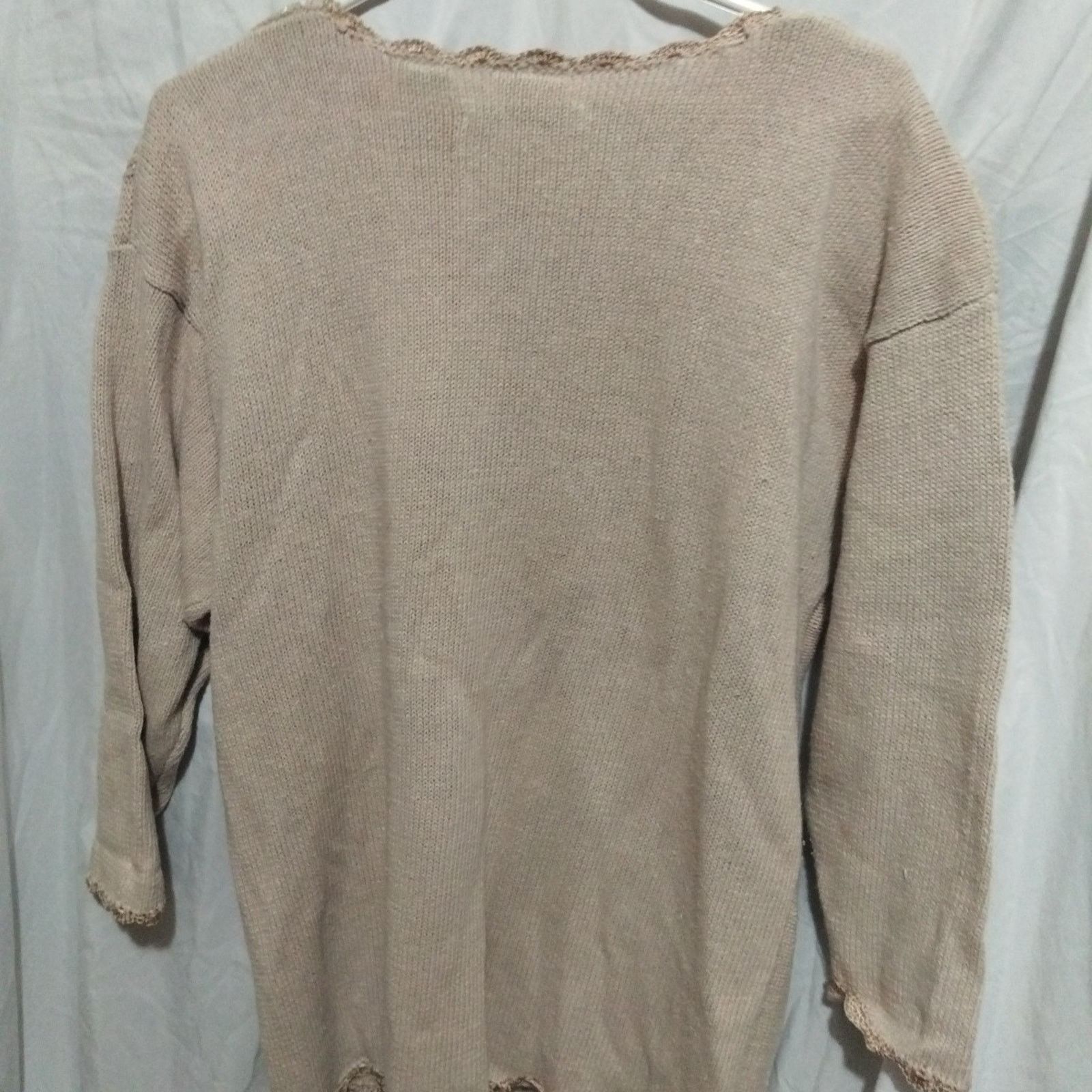 Other Specialty Collection Woman Sweater Size L Embroidered Floral Size L / US 10 / IT 46 - 7 Thumbnail