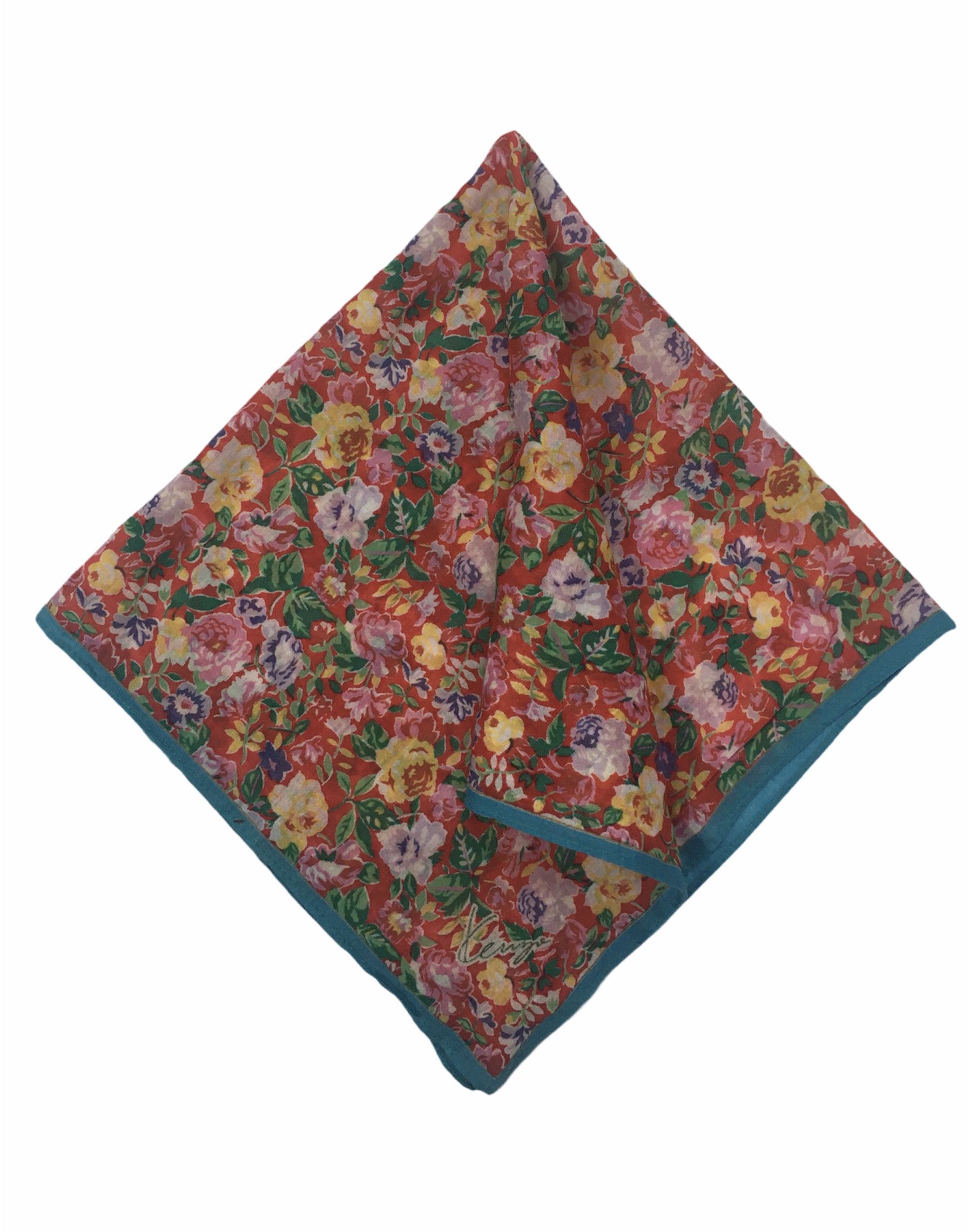 Kenzo Vintage Kenzo Handkerchief / Bandana / Neckerchief HKC0097 Size ONE SIZE - 1 Thumbnail