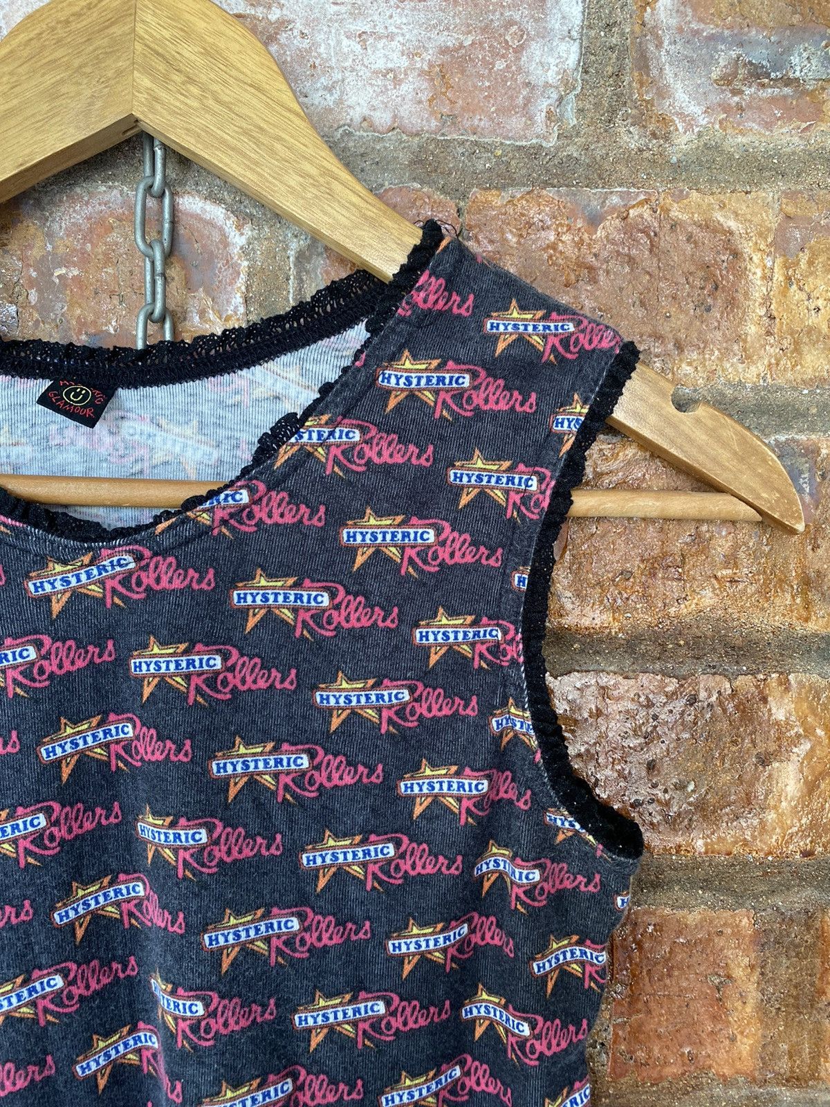 Hysteric Glamour 1990s Hysteric Roller all logo tank Size XS / US 0-2 / IT 36-38 - 4 Thumbnail