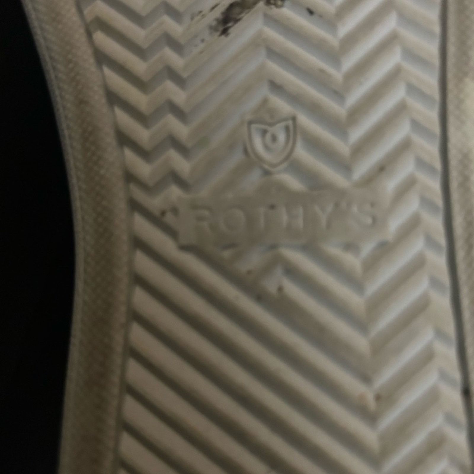 Other Rothy's The Lace Up Sneaker Vanilla Fabric US 10M EU 43 Size US 10 / IT 40 - 8 Thumbnail