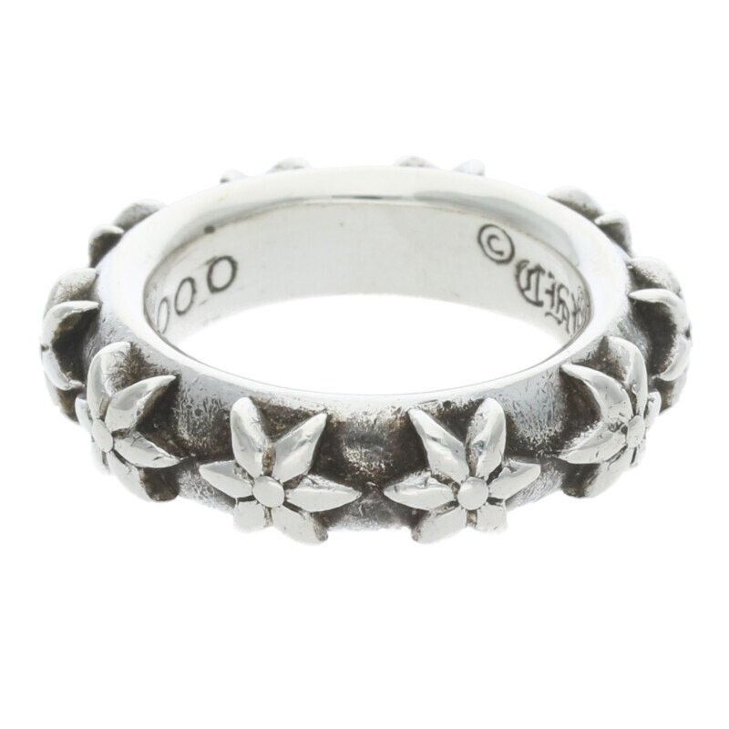 Chrome Hearts Chrome Hearts No. 11 STAR BAND Silver Ring Size ONE SIZE - 2 Thumbnail