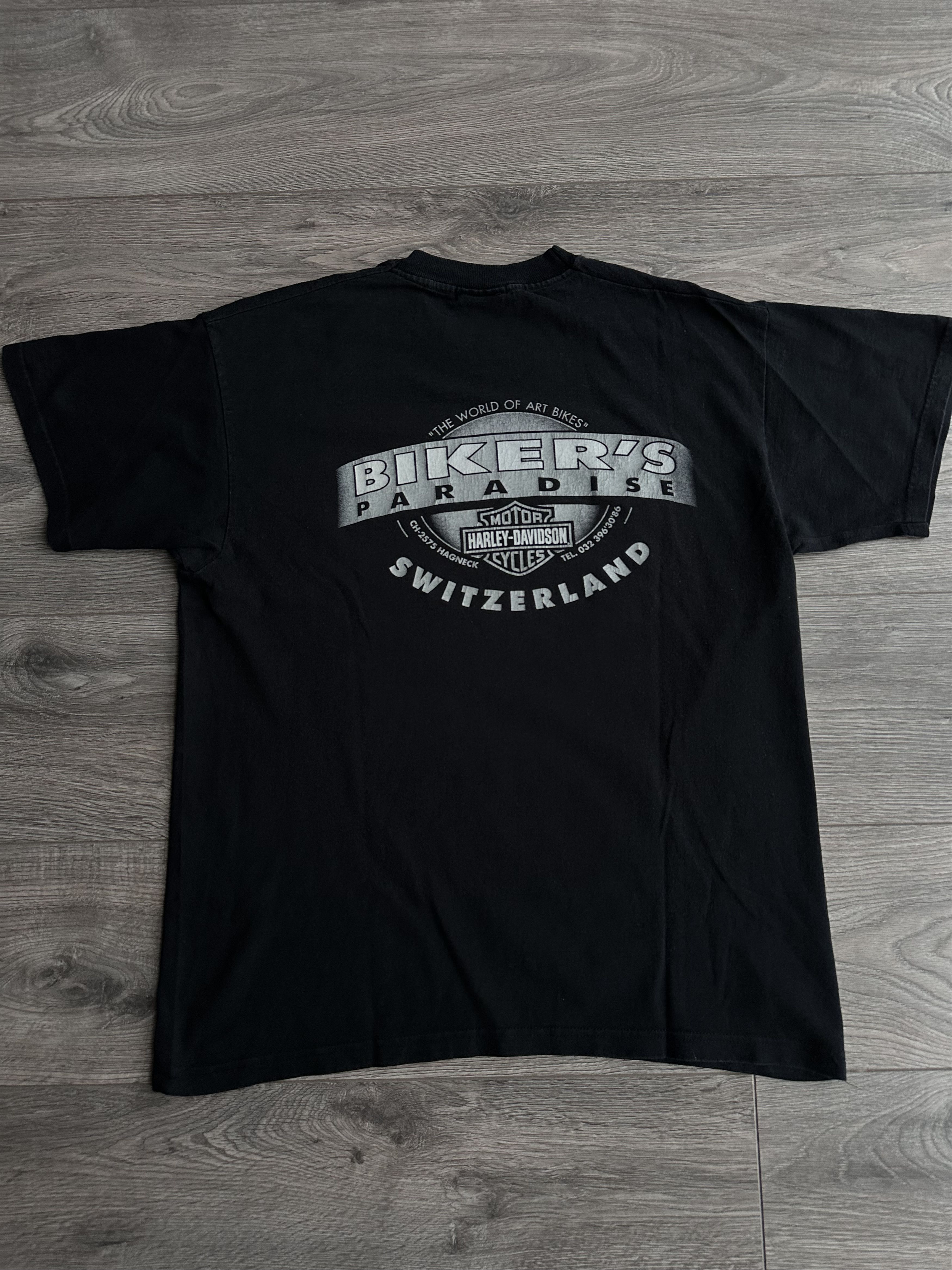 Harley Davidson × Vintage Harley Davidson 1998 vintage t shirt Size US L / EU 52-54 / 3 - 4 Thumbnail