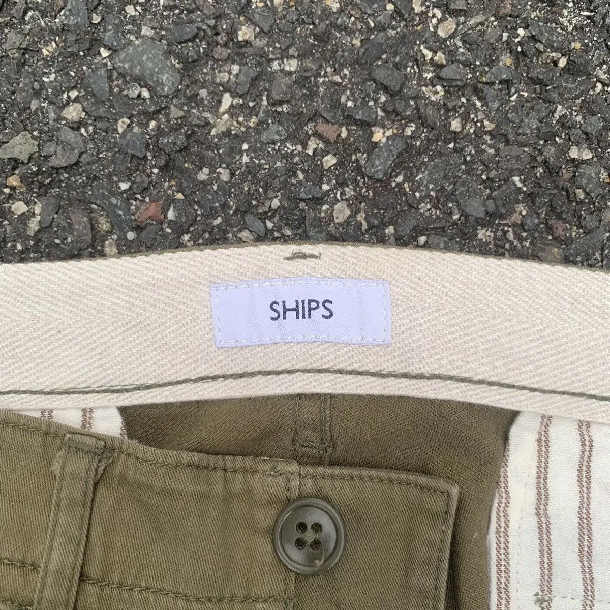 Japanese Brand Ships Japan Trousers Blank Chino Pants Made In Japan Size US 29 - 6 Thumbnail