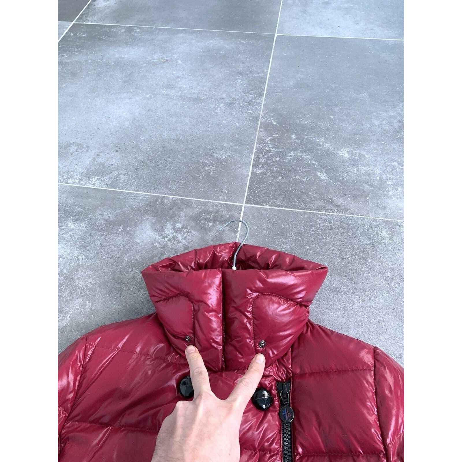 Moncler Women's MONCLER DAIM Down Puffer Pea Coat Jacket SZ 2 S - M Size S / US 4 / IT 40 - 19 Thumbnail