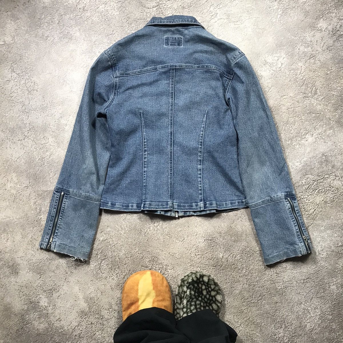 Vintage Vintage 90s Cropped Jacket Japan Avant Garde Streetwear M Size M / US 6-8 / IT 42-44 - 7 Thumbnail