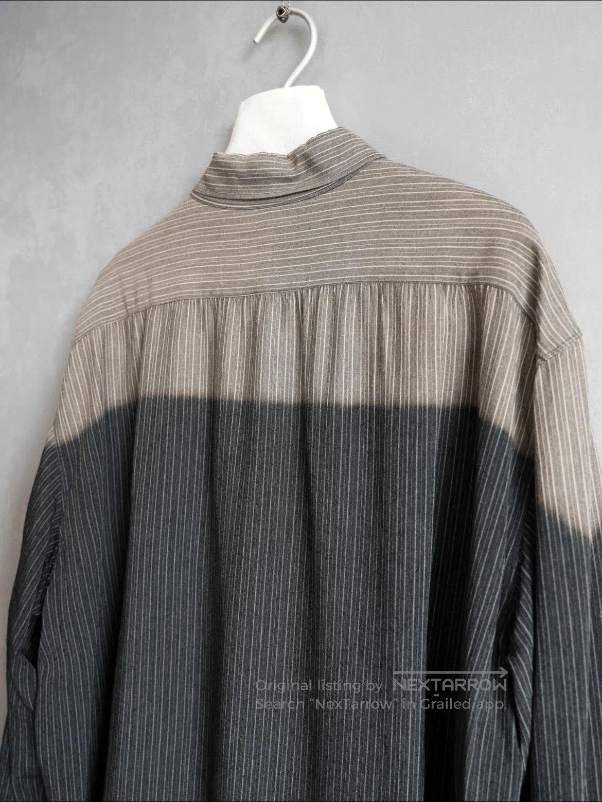 Yohji Yamamoto Yohji Yamamoto Pour Homme 96AW Fading Shirt. Size US M / EU 48-50 / 2 - 4 Thumbnail
