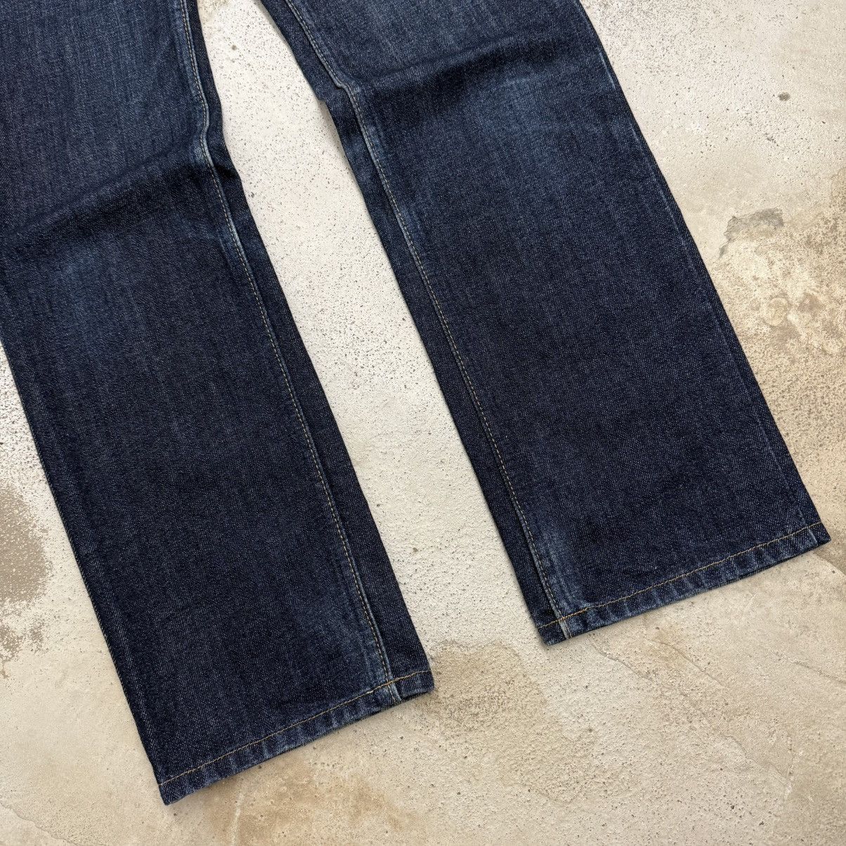 Levi's Vintage Y2K J41 Dark Indigo Denim Levis Women Pants Size 29" - 5 Thumbnail