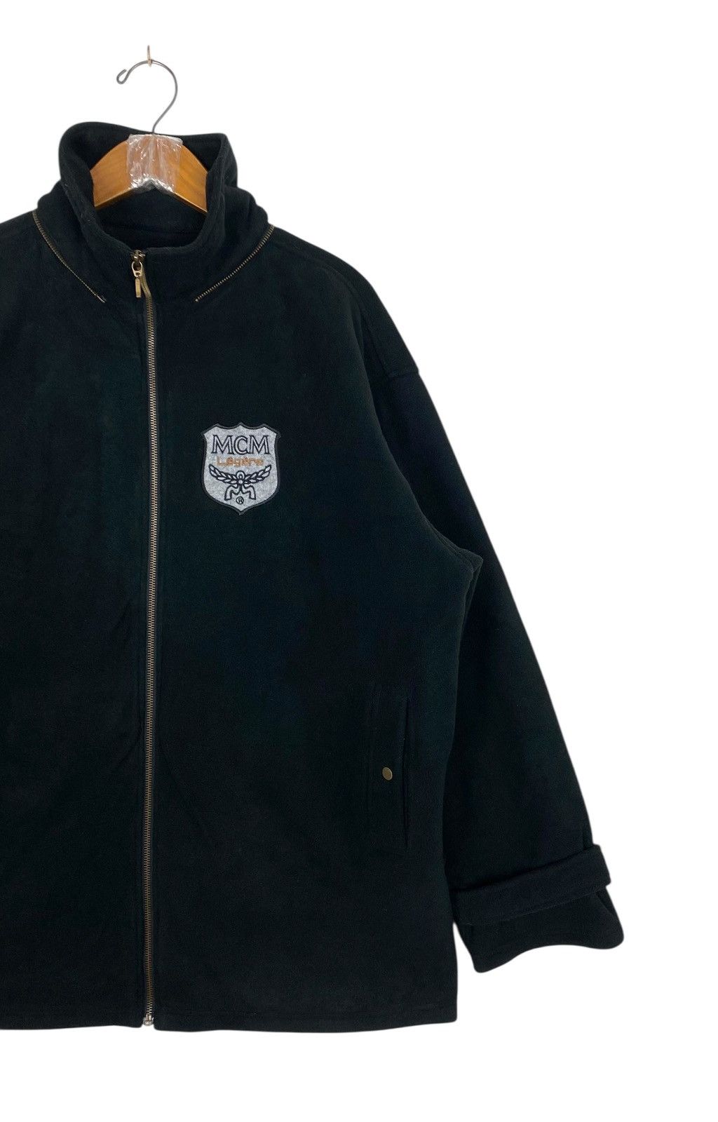 MCM Rare‼️ Vintage Mcm Legere Fleece Embroidery Big Logo Size US L / EU 52-54 / 3 - 5 Thumbnail