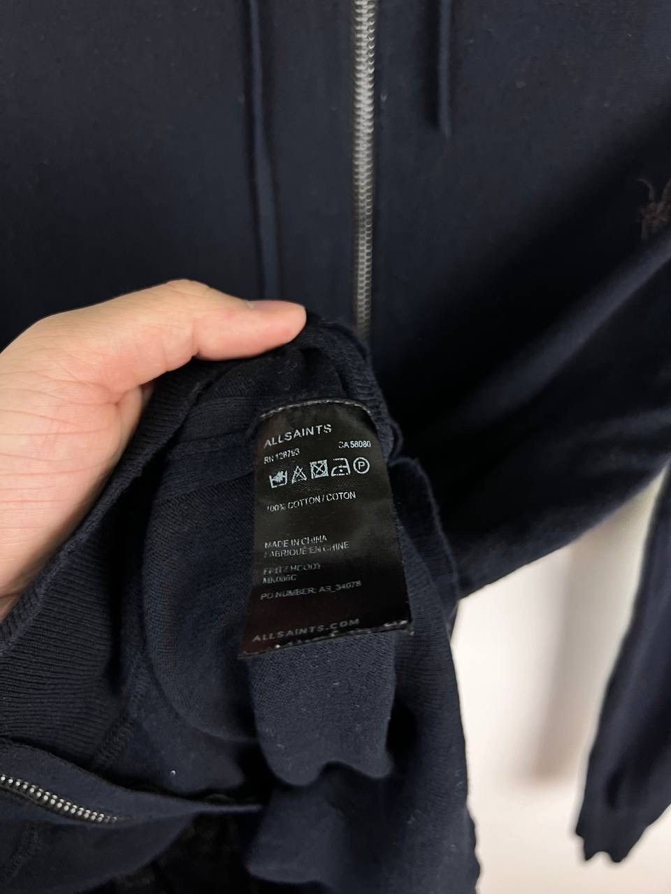 Allsaints Allsaints luxury zip sweater size M Size US M / EU 48-50 / 2 - 4 Thumbnail