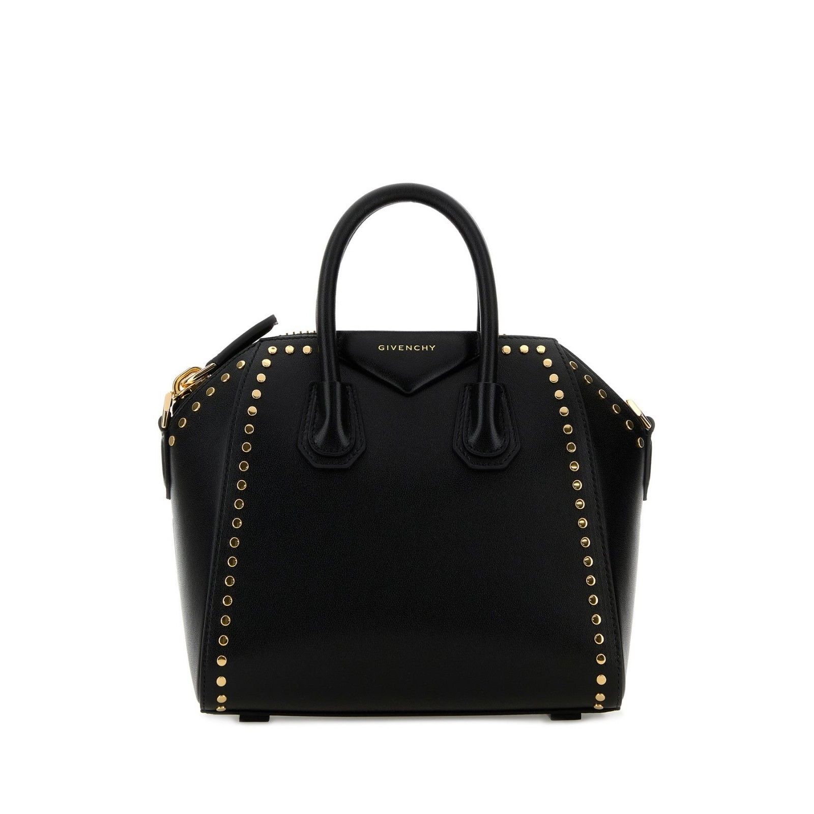 Givenchy GIVENCHY Mini Antigona $2650 Black/Studs Handbag New And Aut Size ONE SIZE - 1 Thumbnail