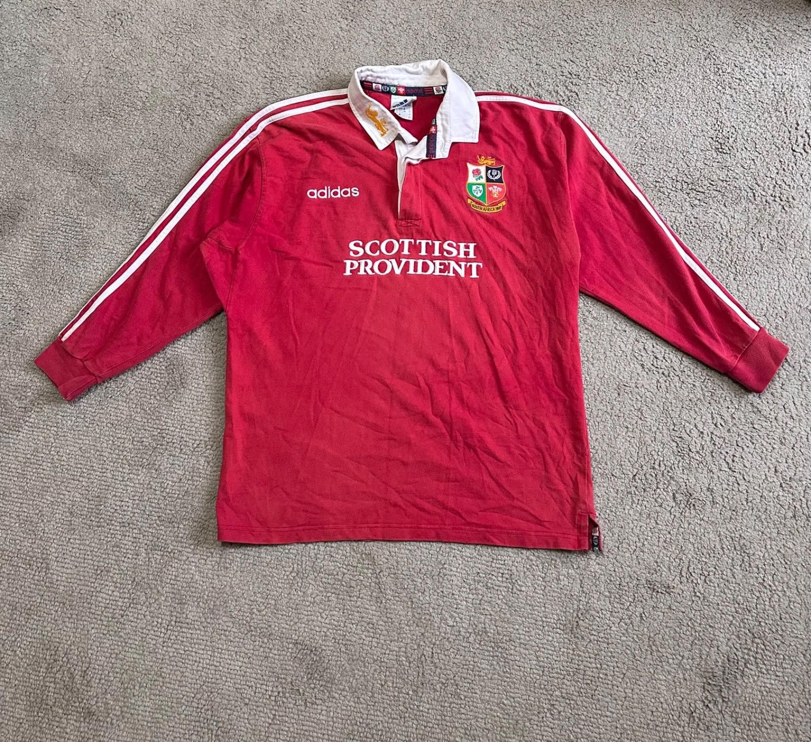 Adidas Vintage 1997 British & Irish Lions rugby shirt Sz M Size US M / EU 48-50 / 2 - 1 Thumbnail