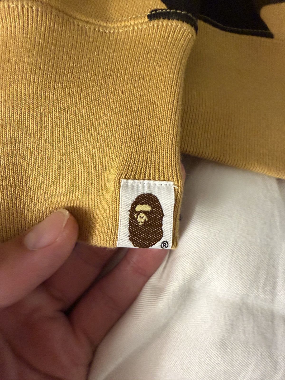 Bape BAPE Shark Yellow Camo Full Zip Size US M / EU 48-50 / 2 - 9 Thumbnail