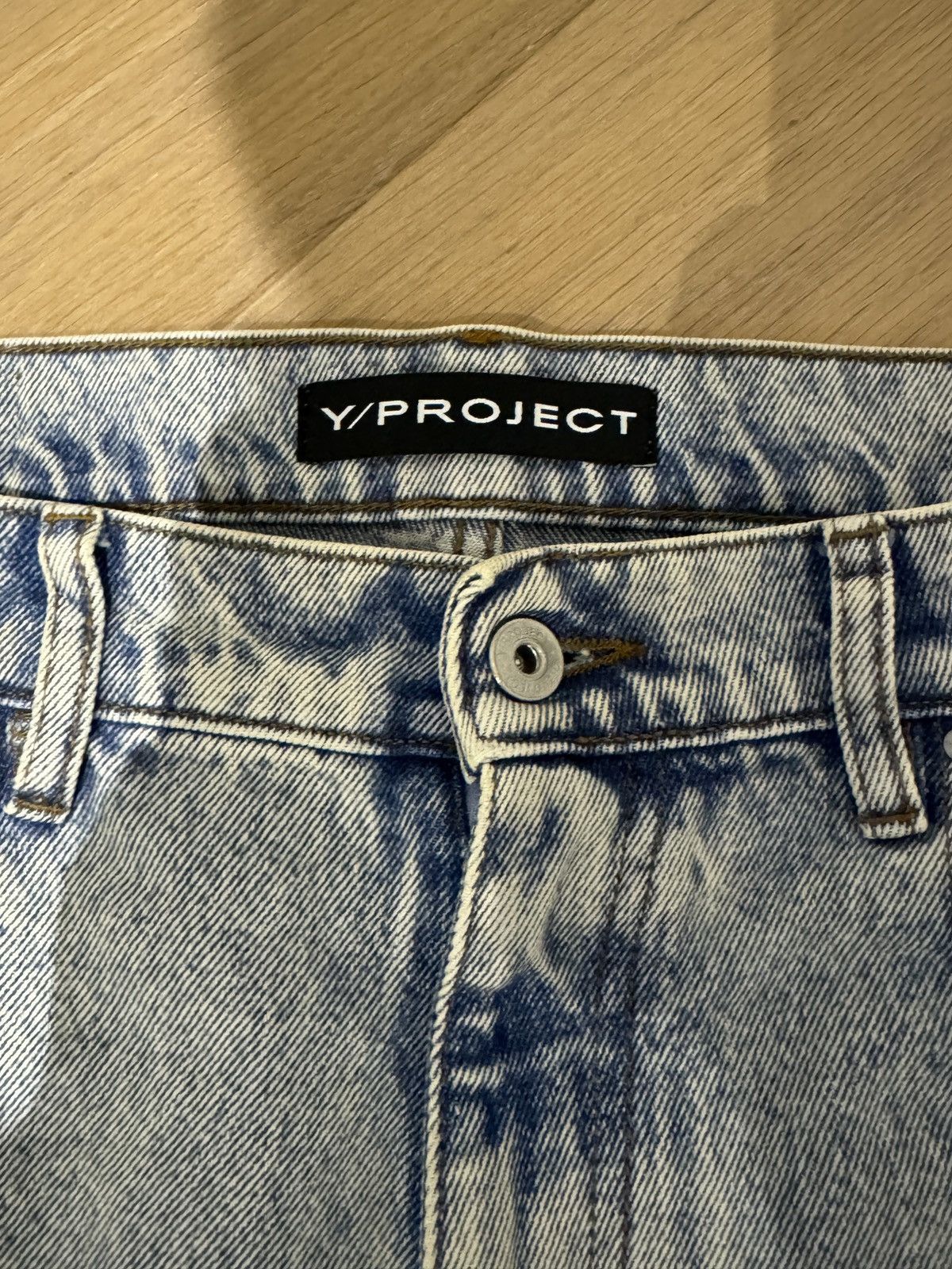 Y/Project Y/Project Blue Banana Slim Jeans Size US 32 / EU 48 - 3 Thumbnail