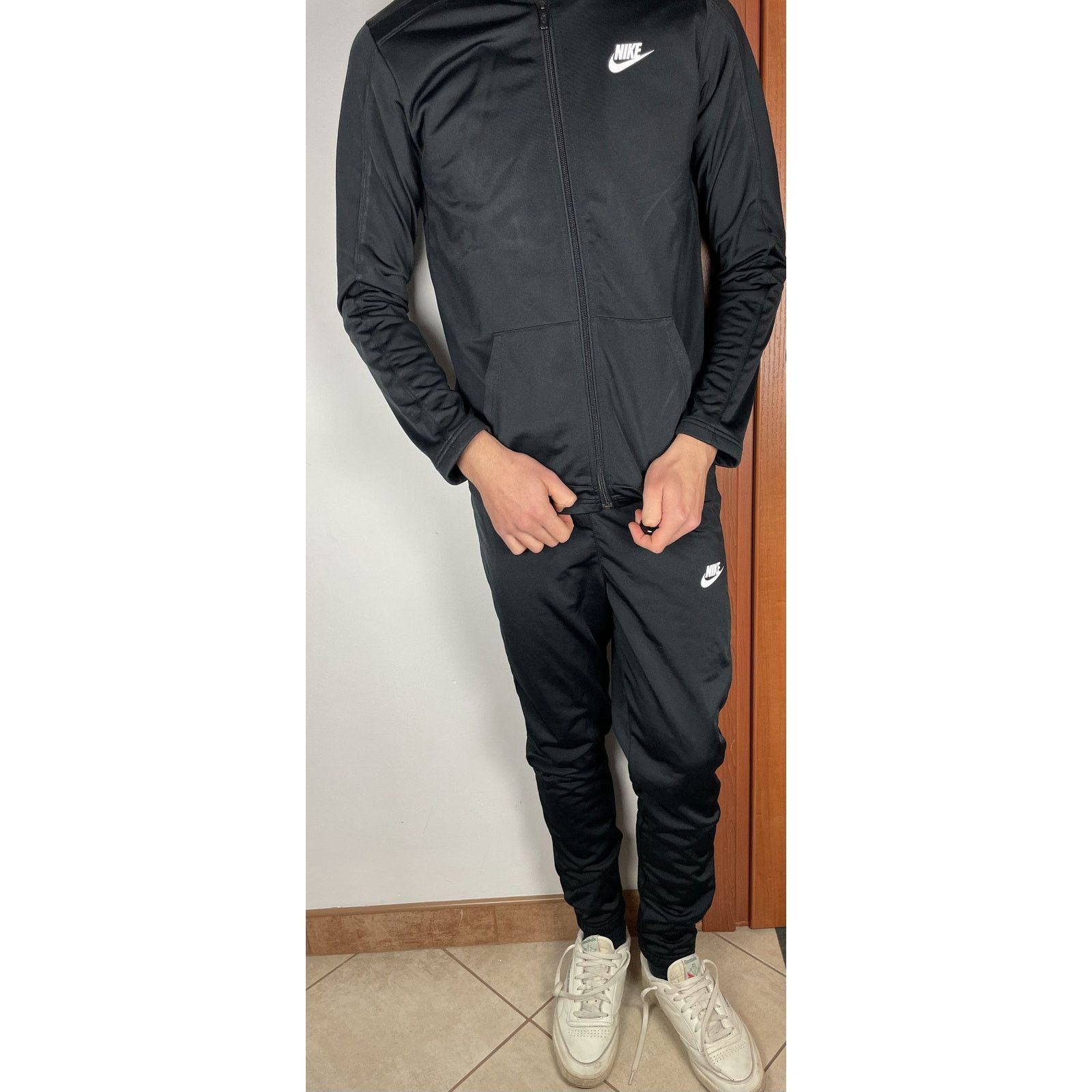 Nike Nike Sportswear Black Full Zip Tracksuit Set Size US S / EU 44-46 / 1 - 2 Thumbnail