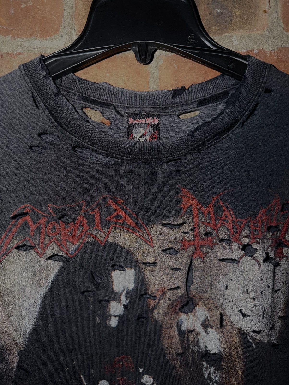 Other Vintage Morbid/Mayhem Tribute Tee Size US M / EU 48-50 / 2 - 2 Thumbnail