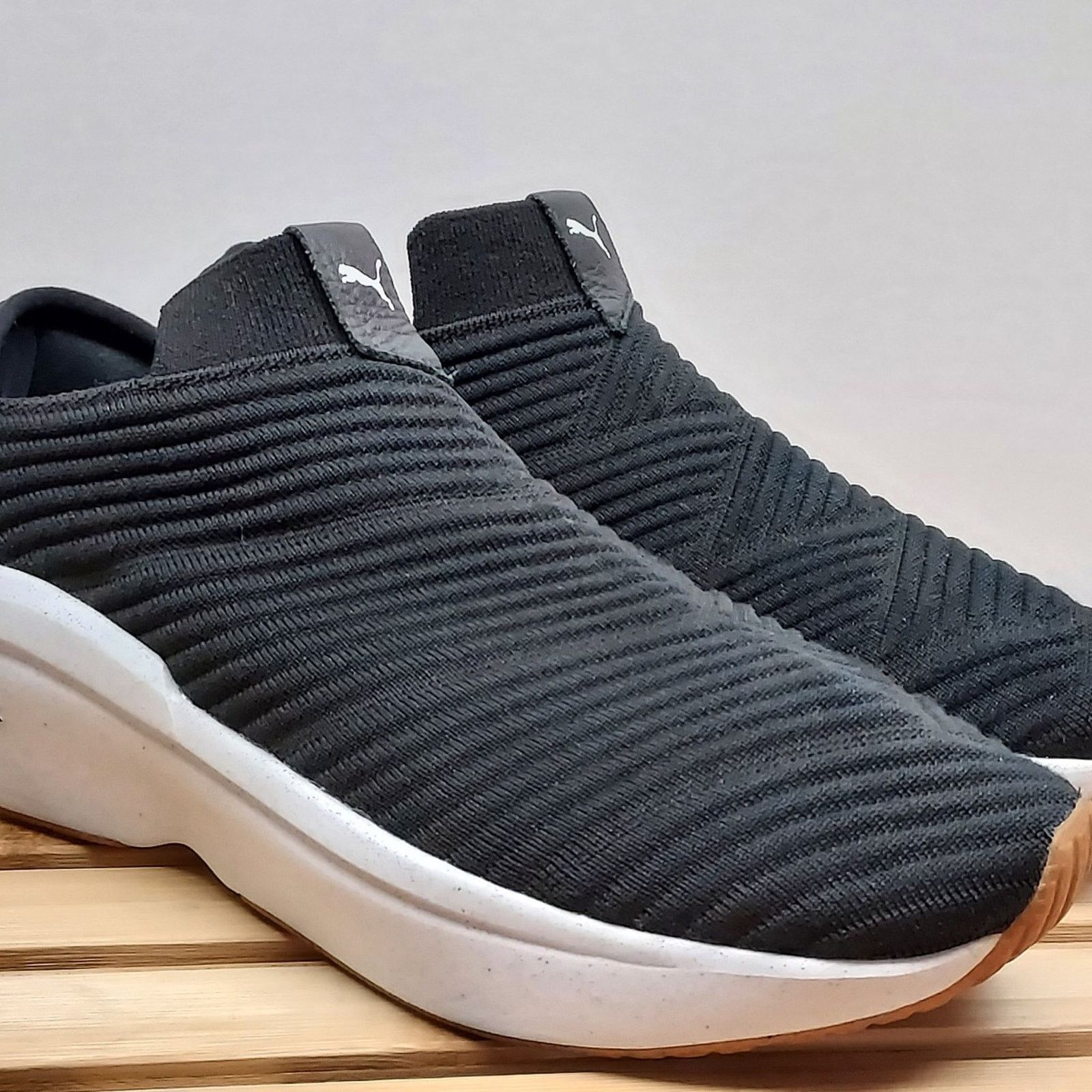 Puma Puma Womens | Black | Enlighten Slip On Sneakers Size 9.5 Size US 9.5 / IT 39.5 - 2 Thumbnail