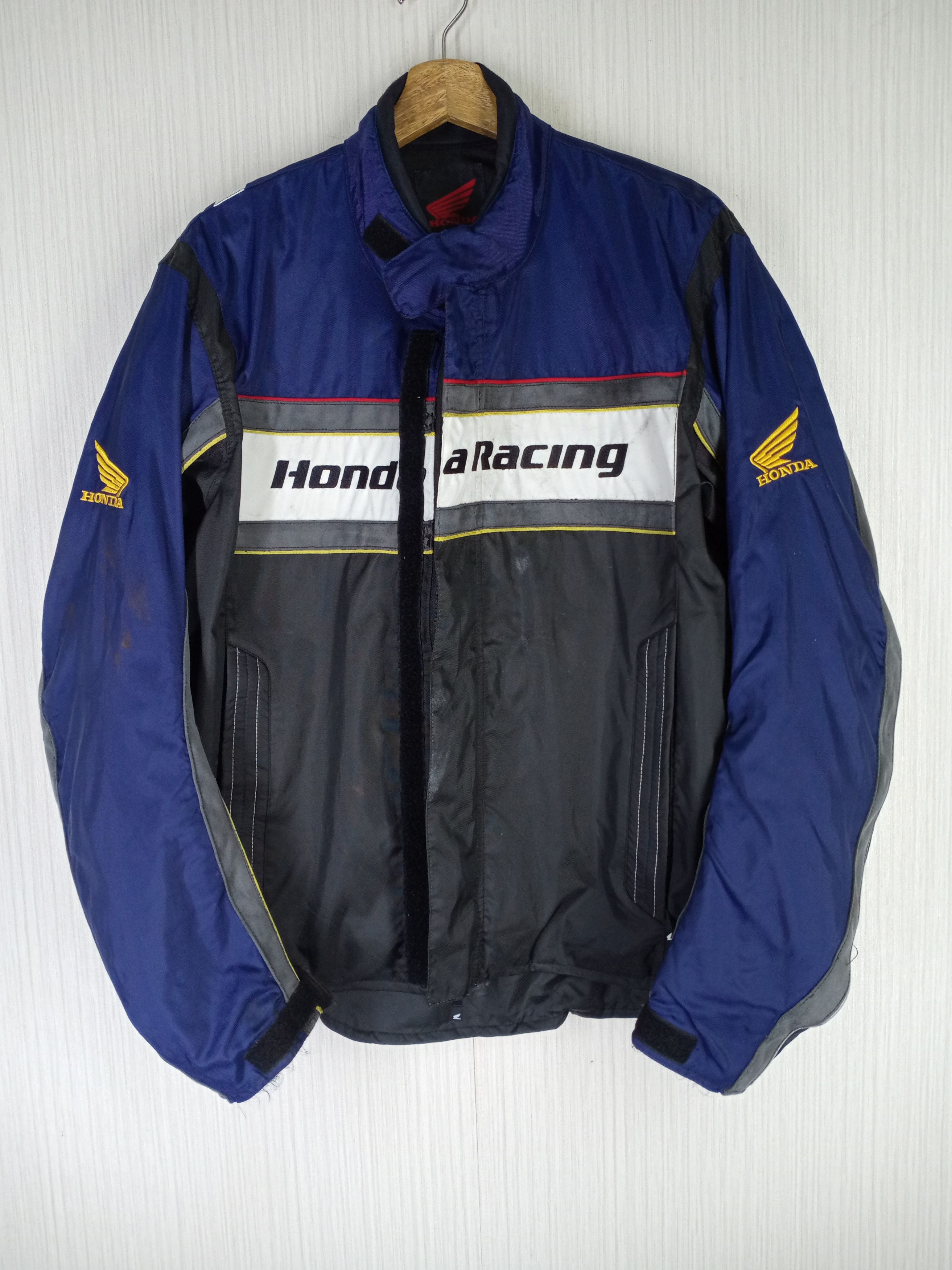 Honda Rare Vintage Honda Racing Ridding Jacket Size US L / EU 52-54 / 3 - 3 Thumbnail