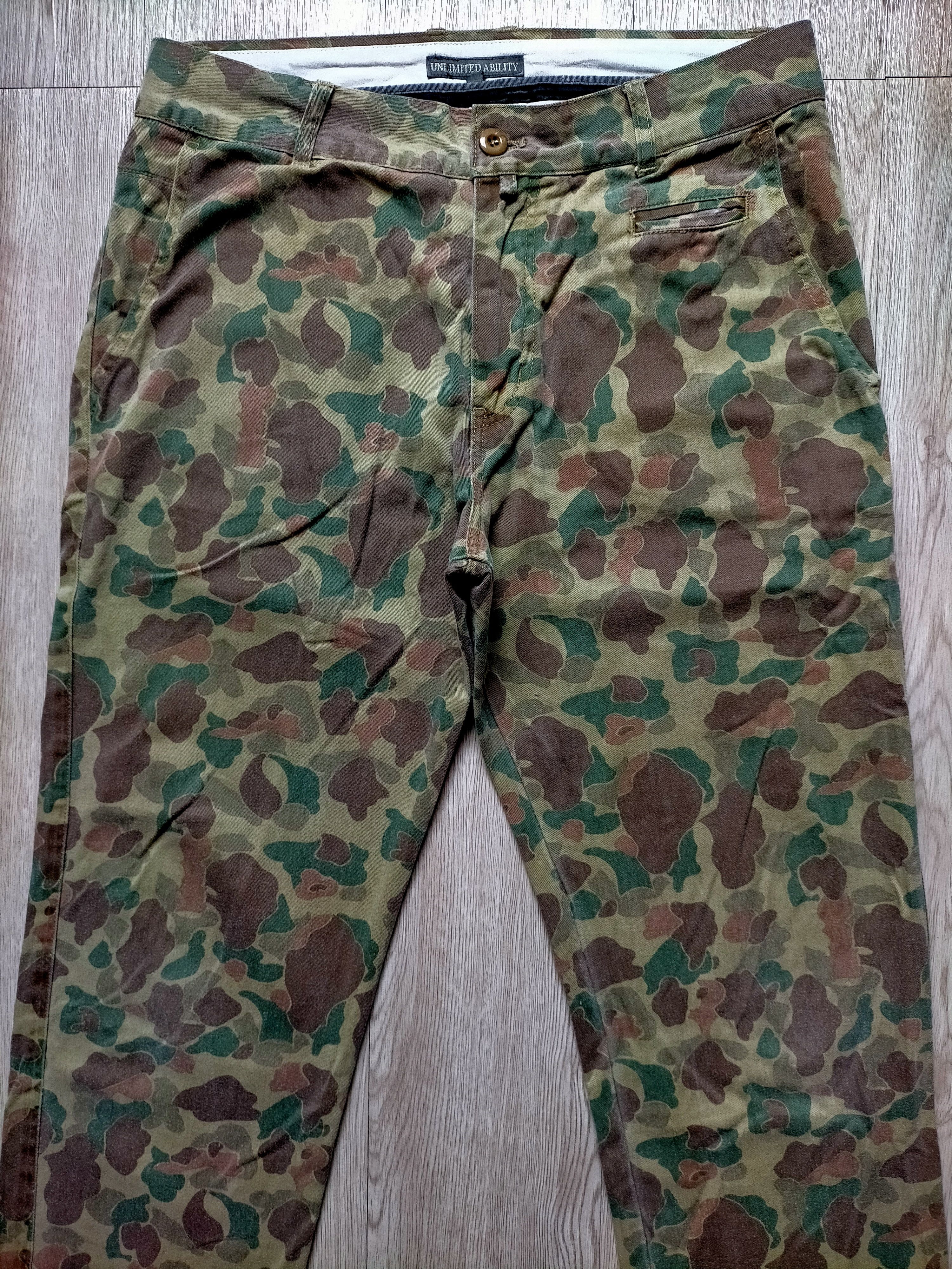 Hysteric Glamour Duck Camo Ability trouser pants Size US 32 / EU 48 - 3 Thumbnail