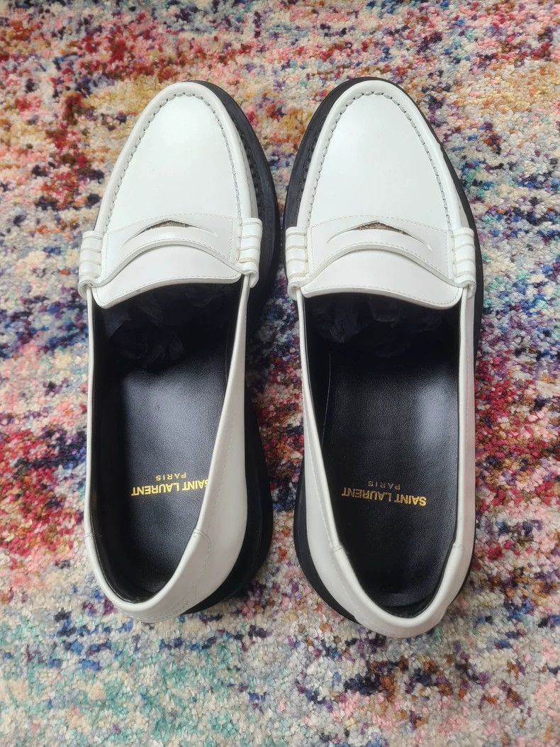 Saint Laurent Paris Saint Laurent Paris Leather shoes Size US 8 / EU 41 - 7 Thumbnail