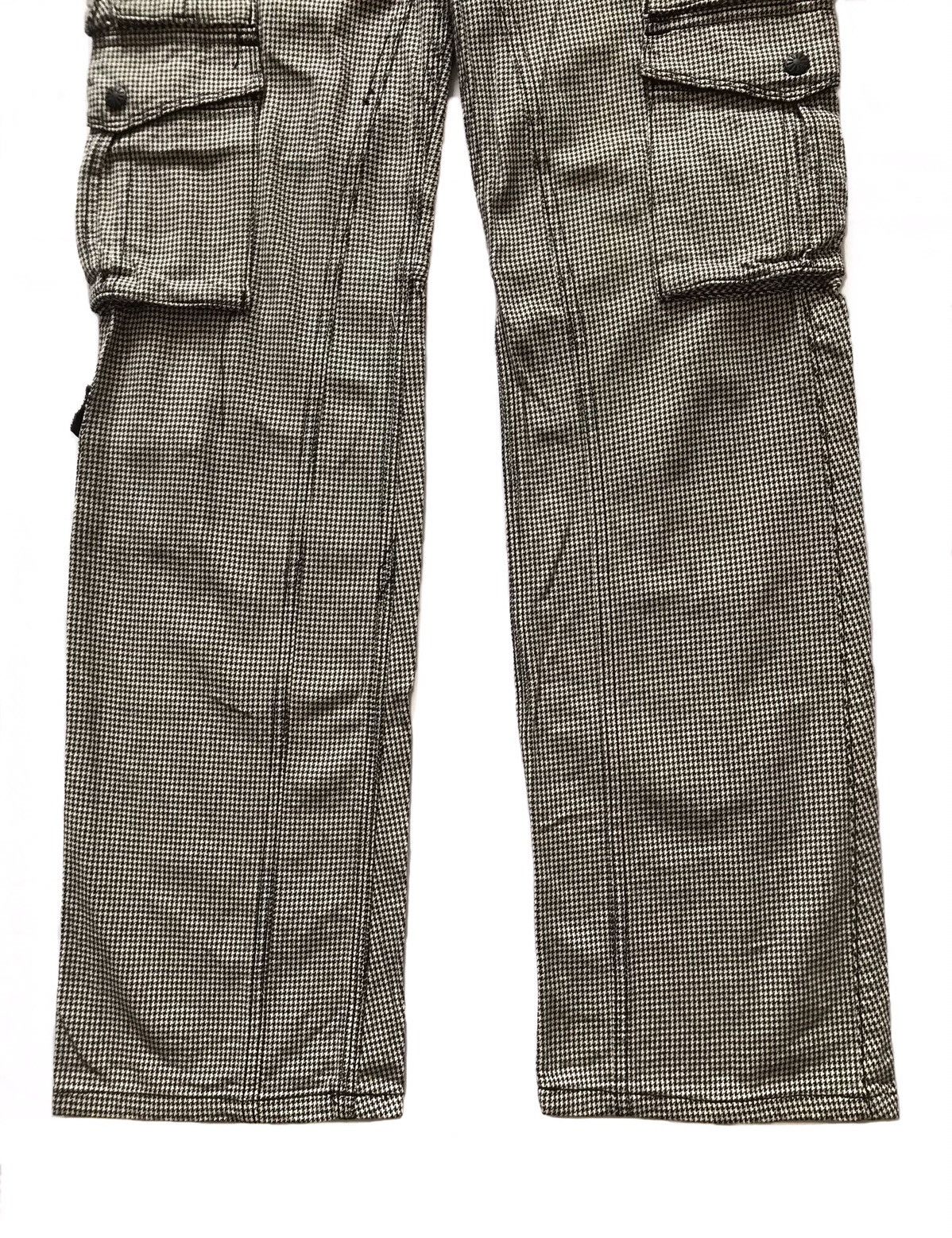 Nicole Club NICOLE CLUB FOR MEN HOUNDSTOOTH MULTIPOCKET PANTS Size US 34 / EU 50 - 4 Thumbnail