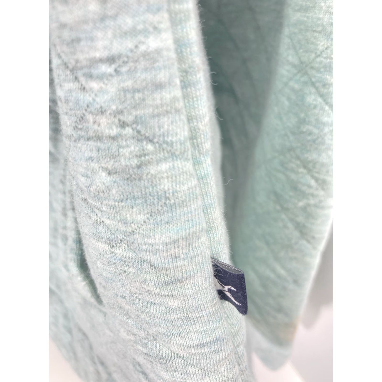 Eddie Bauer Eddie Bauer Quilted Sweater Women 2XL Green Long Sleeve Pullover Cotton Blend Mock Neck Quilted Solid Size XXL / US 16-18 / IT 52-54 - 7 Thumbnail