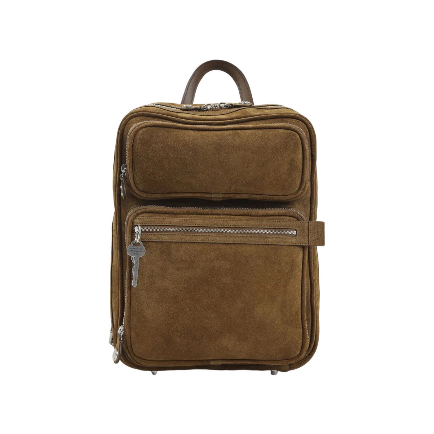 Acne Studios ACNE STUDIOS Camero Gym COGNAC BROWN Backpack New & Authenti Size ONE SIZE - 1 Thumbnail