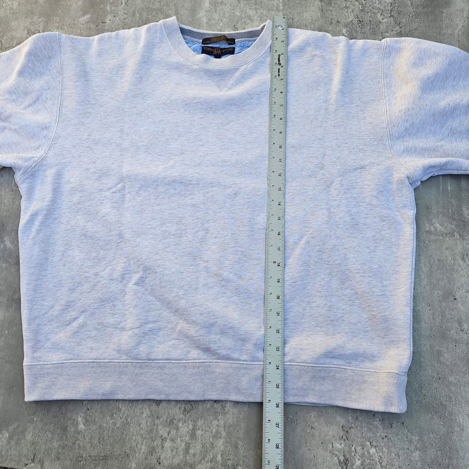 Tommy Hilfiger Vintage Tommy Hilfiger "Golf" Crew Neck Size XL Grey/Cream Size US XL / EU 56 / 4 - 7 Thumbnail