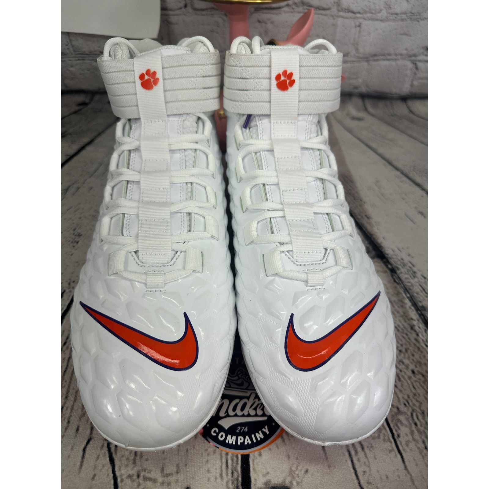 Nike Nike Force Savage Pro 2 Cleats Mens 13.5 Clemson Tigers Size US 13 / EU 46 - 2 Thumbnail
