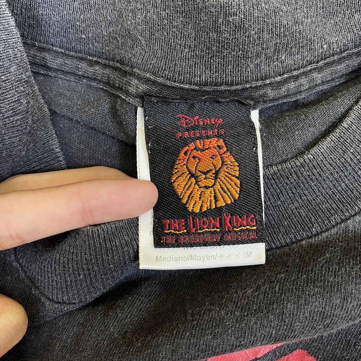 Disney × Vintage Vintage 90s THE LION KING Disney Pixar Movie Print Black Size US M / EU 48-50 / 2 - 5 Thumbnail