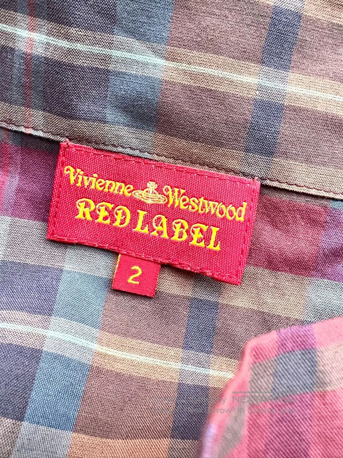 Vivienne Westwood Vivienne Westwood Vintage Red Plaid Dress. Size M / US 6-8 / IT 42-44 - 7 Thumbnail