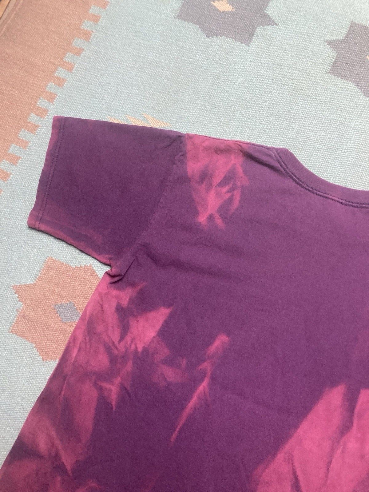 Vintage 90s blank t shirt wrangler sun faded purple cotton large Size US L / EU 52-54 / 3 - 9 Thumbnail