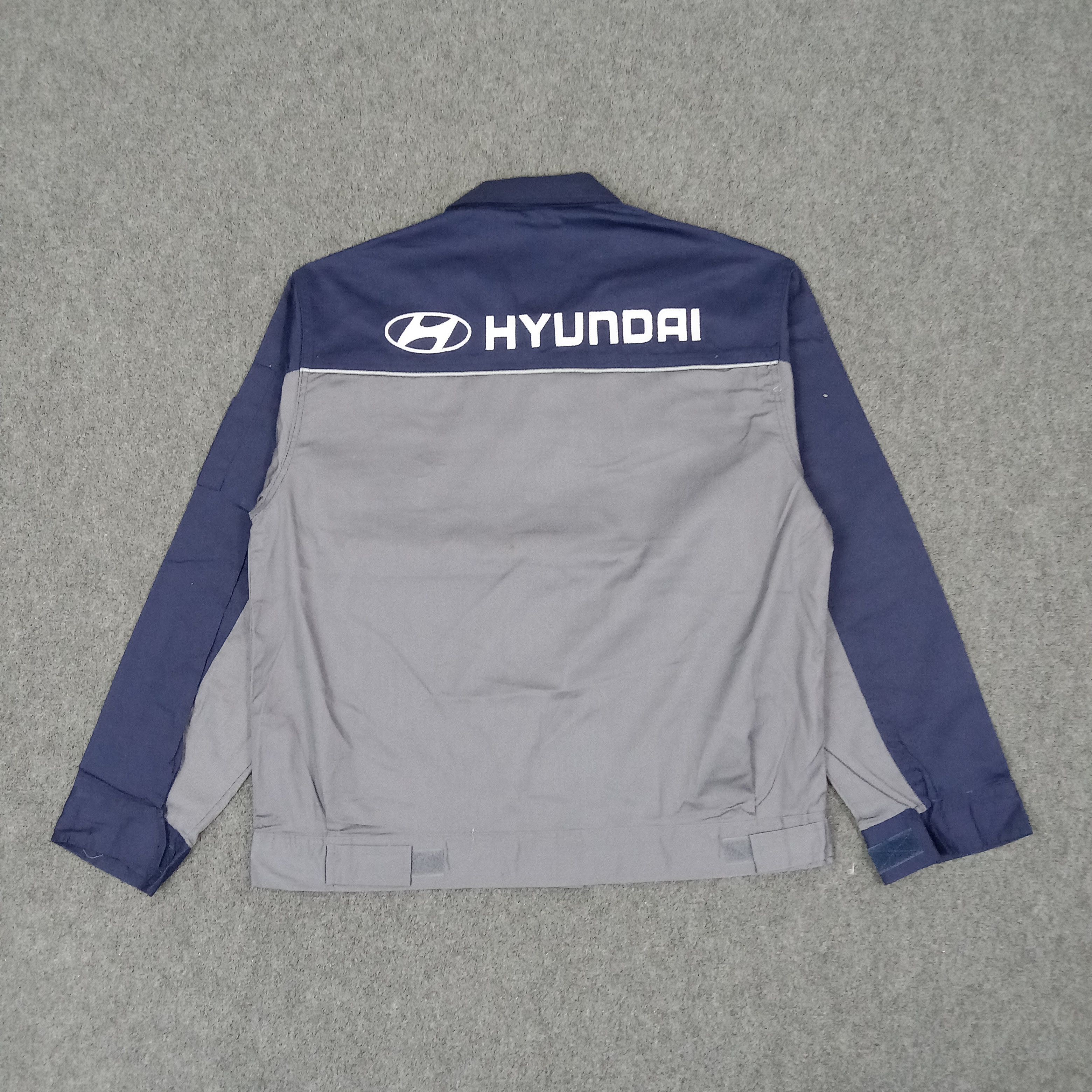 Japanese Brand Hyundai Motorsports Racing Workwear Jacket C262N16 Size US L / EU 52-54 / 3 - 1 Thumbnail