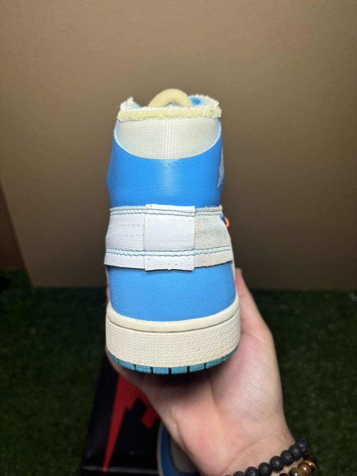 Jordan Brand × Off-White Jordan 1 offwhite University blue Size US 11 / EU 44 - 8 Thumbnail