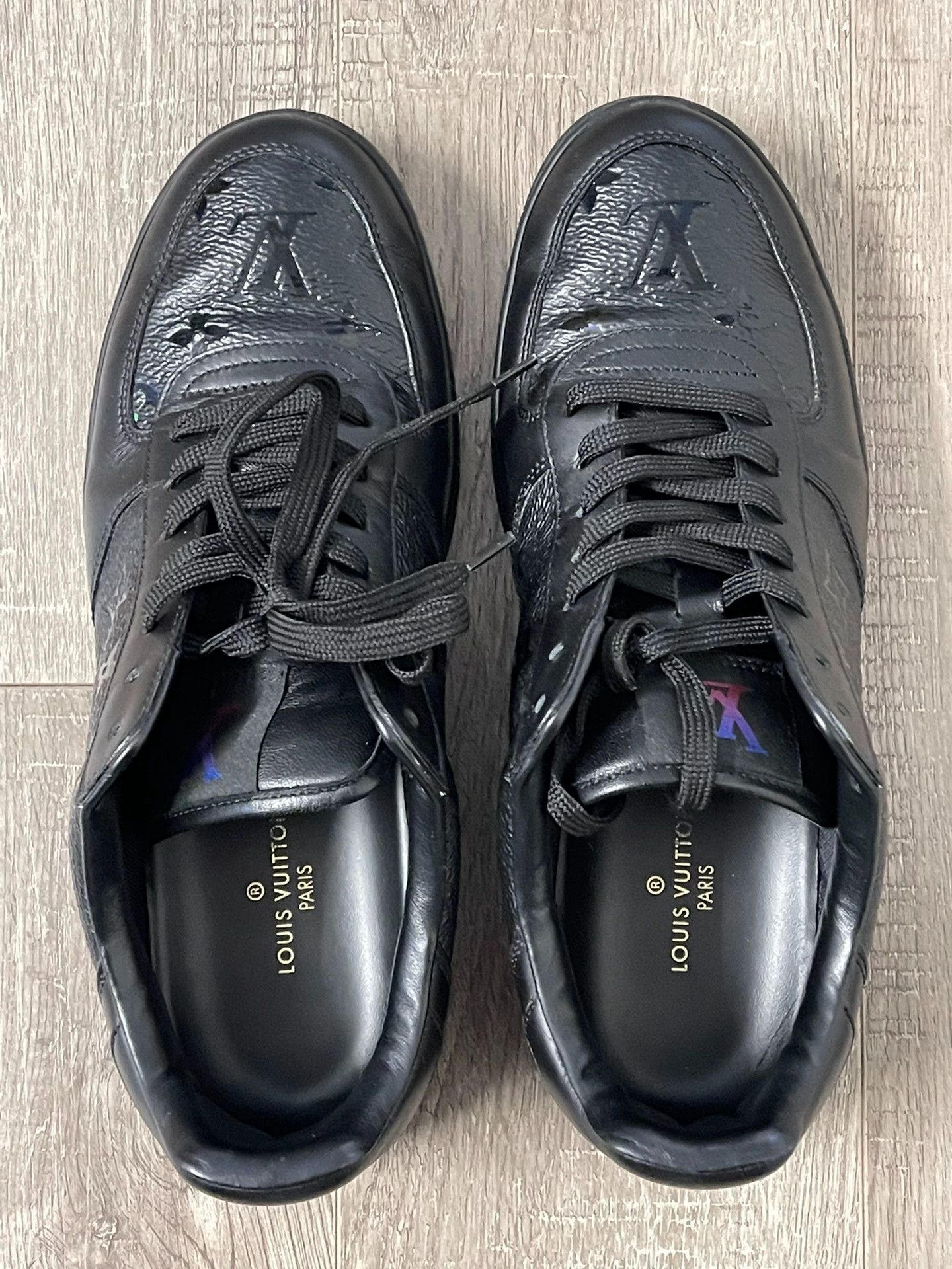 Louis Vuitton Louis Vuitton Tranier Sneaker Men's 7 Black 9/10 Size US 7 / EU 40 - 1 Thumbnail