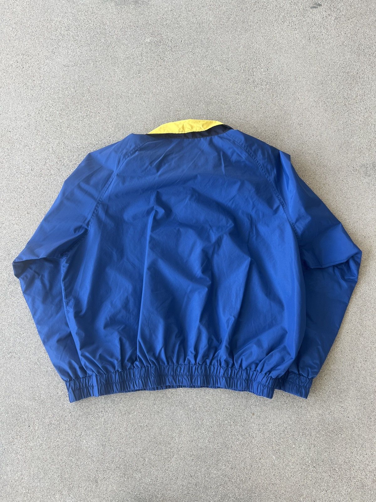 Guess × Vintage 90s Guess USA Blue/Yellow “American Tradition” Windbreaker Size US L / EU 52-54 / 3 - 2 Thumbnail