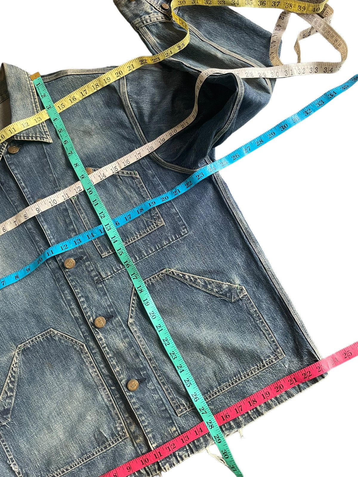Sugar Cane Vintage Sugar Cane Union Made Chore Jacket Size US L / EU 52-54 / 3 - 13 Thumbnail