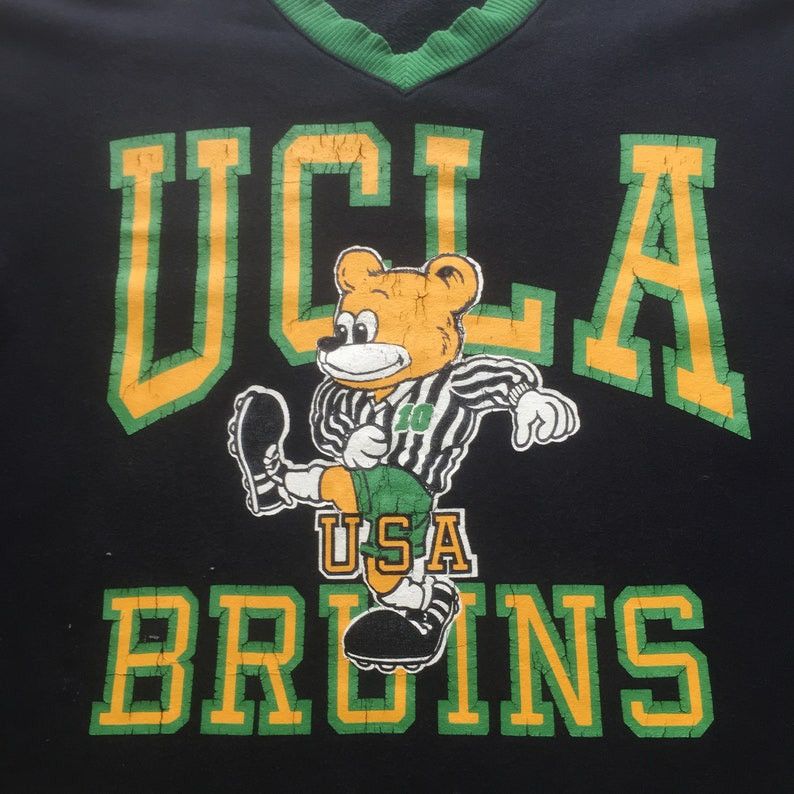 Vintage Vintage 90s UCLA Bruins Sweatshirt Size US M / EU 48-50 / 2 - 2 Thumbnail