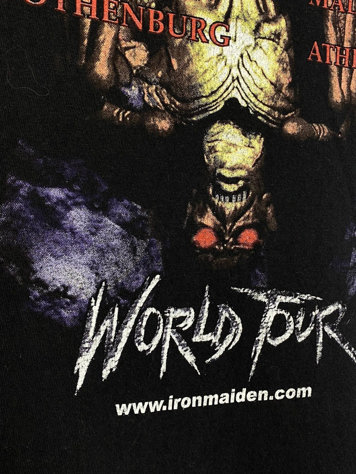Band Tees Vintage 1999 Iron Maiden Ed Hunter Tour Metal T-shirt Size US L / EU 52-54 / 3 - 9 Thumbnail
