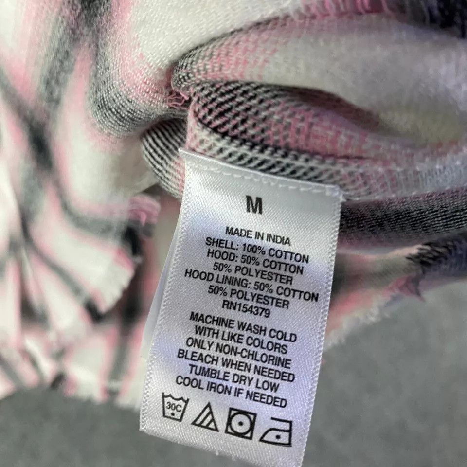 Aeropostale Aeropostale Flannel Top Women's Crop Hooded Cotton NWT M Size M / US 6-8 / IT 42-44 - 8 Thumbnail