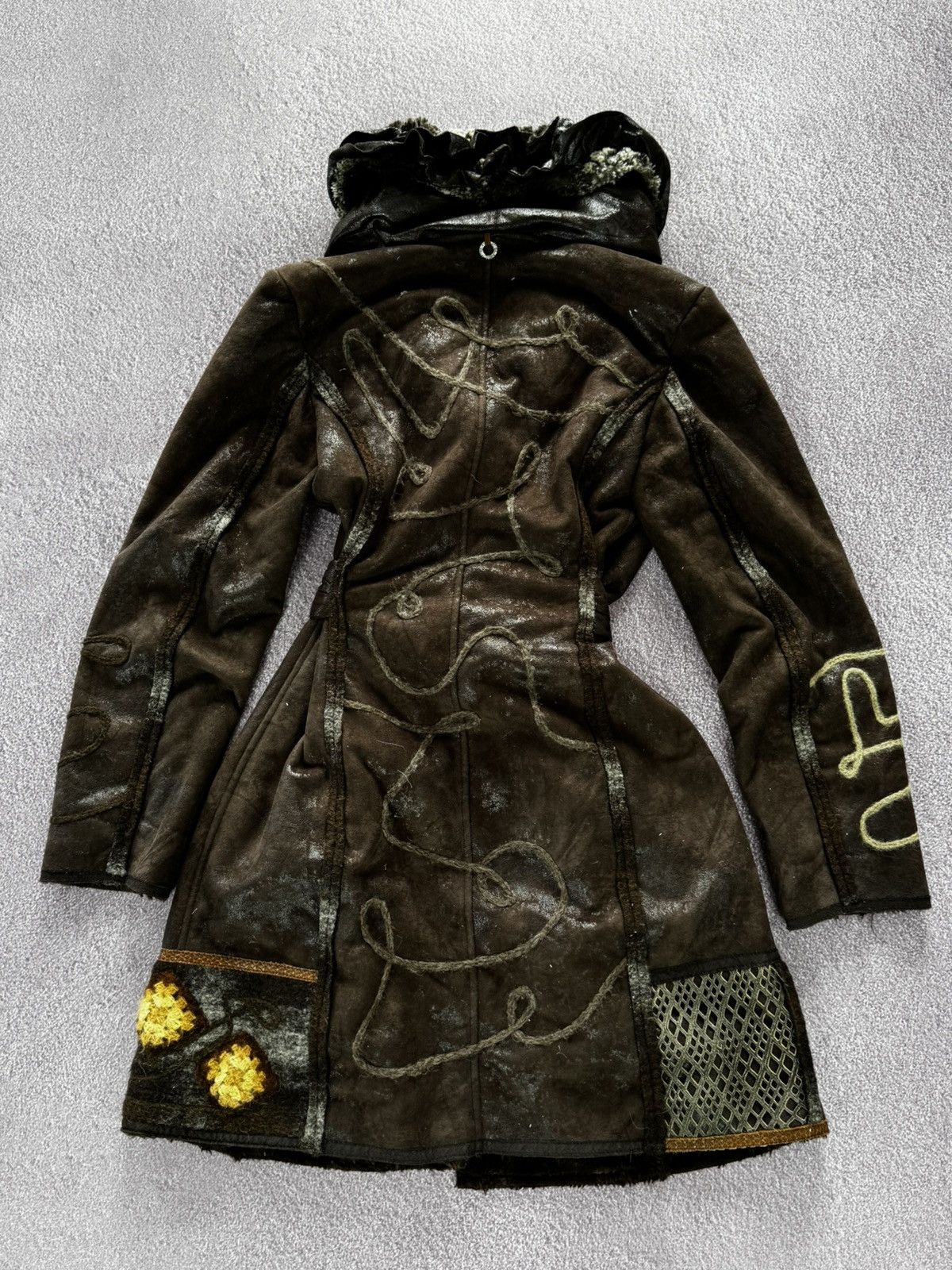 Hysteric Glamour Save The Queen 2000s Aesthetic Designer Coat Size M / US 6-8 / IT 42-44 - 2 Thumbnail