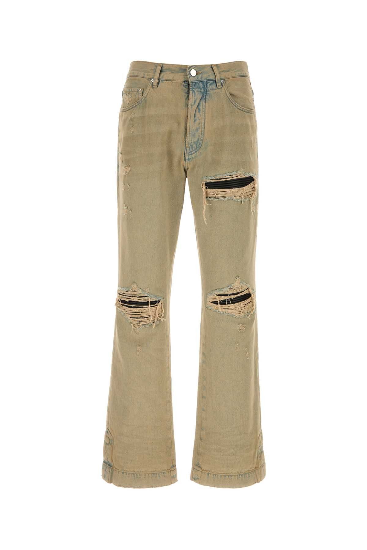 Amiri Sand Denim Jeans Size US 32 / EU 48 - 1 Thumbnail