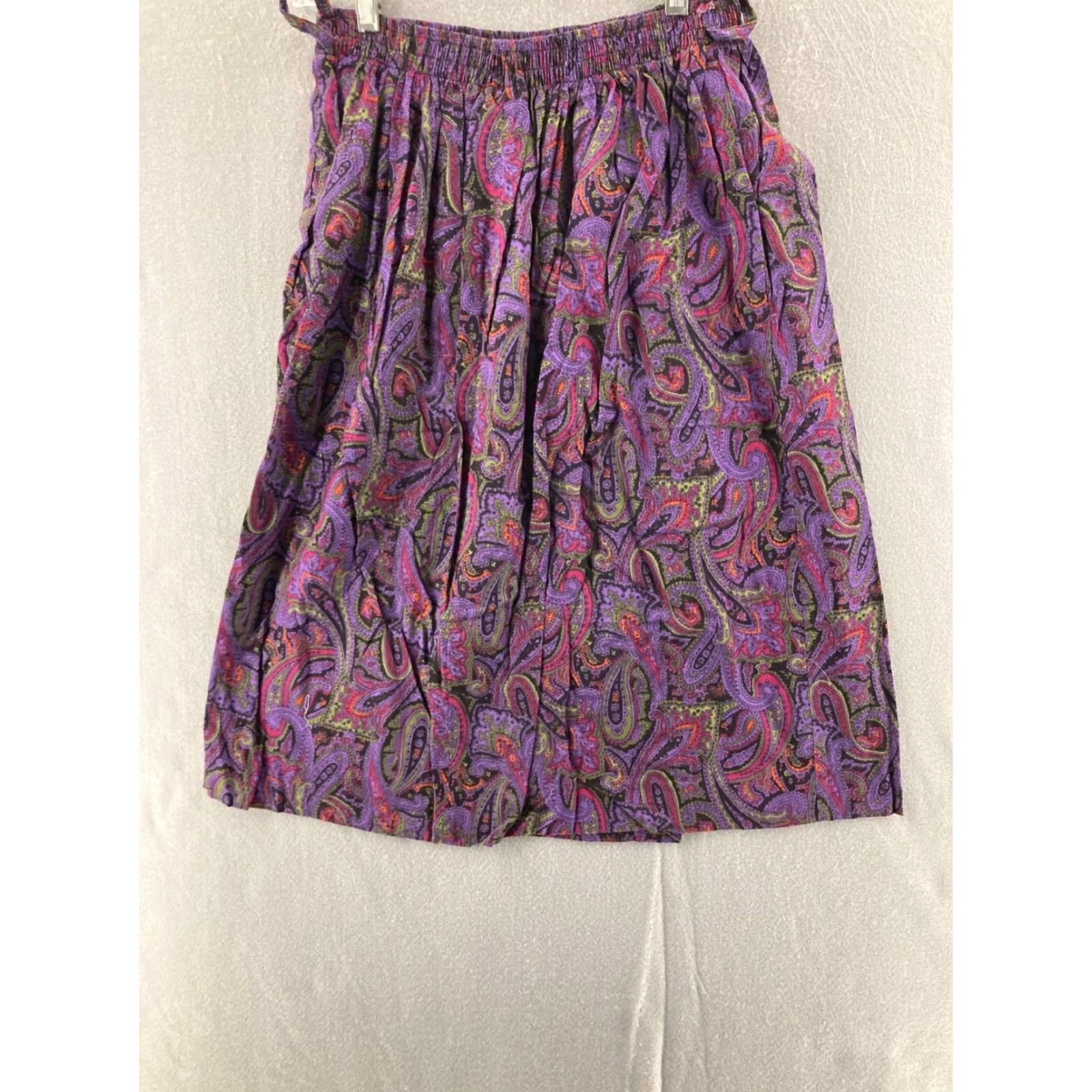 Vintage VINTAGE intriguing threads Skirt Womens M Black Maxi Long 90s Beach Retro Womens Size 32" / US 10 / IT 46 - 5 Thumbnail