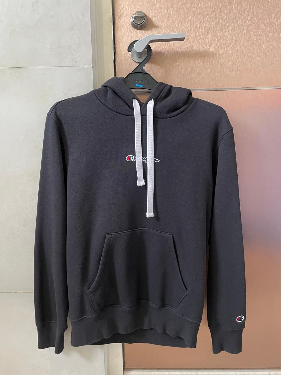 Champion Champion Hoodie Big Logo Pullover Regular Y2K Size S / US 4 / IT 40 - 1 Thumbnail