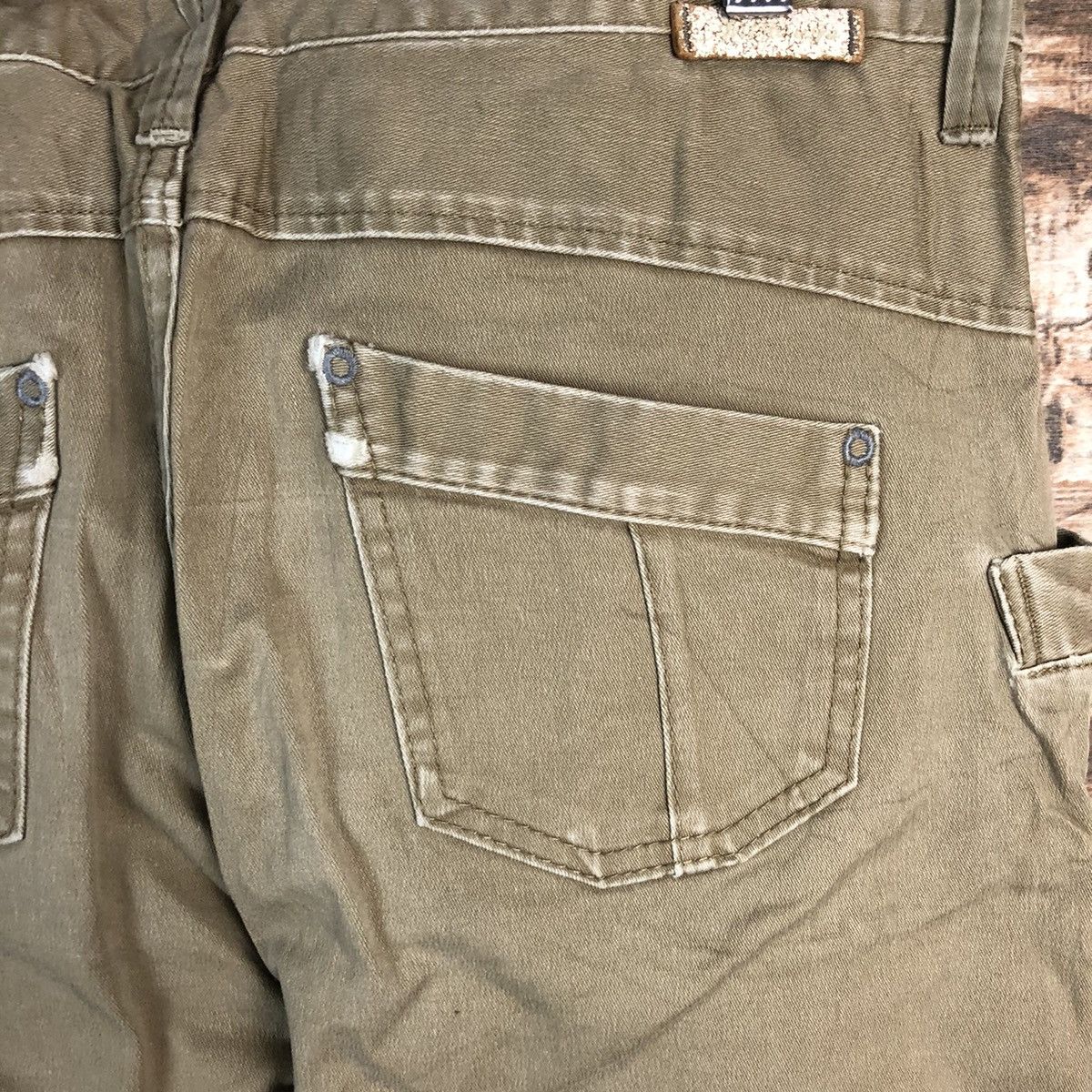 Japanese Brand DLL Ant Gauge made in japan Brown Casual Pants #C106 Size US 30 / EU 46 - 15 Thumbnail