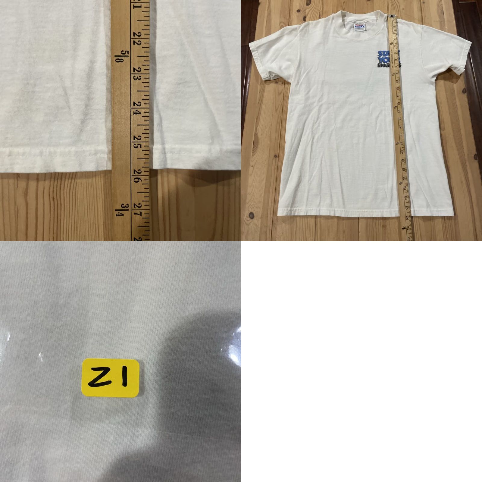 Gildan VINTAGE Gildan Shirt Mens M VTG Long Beach Grand Prix 1999 Racing Toyota Start Your Engines White Short Sleeve Crew Neck T-Shirt Cotton Regular Mens Size US M / EU 48-50 / 2 - 8 Thumbnail