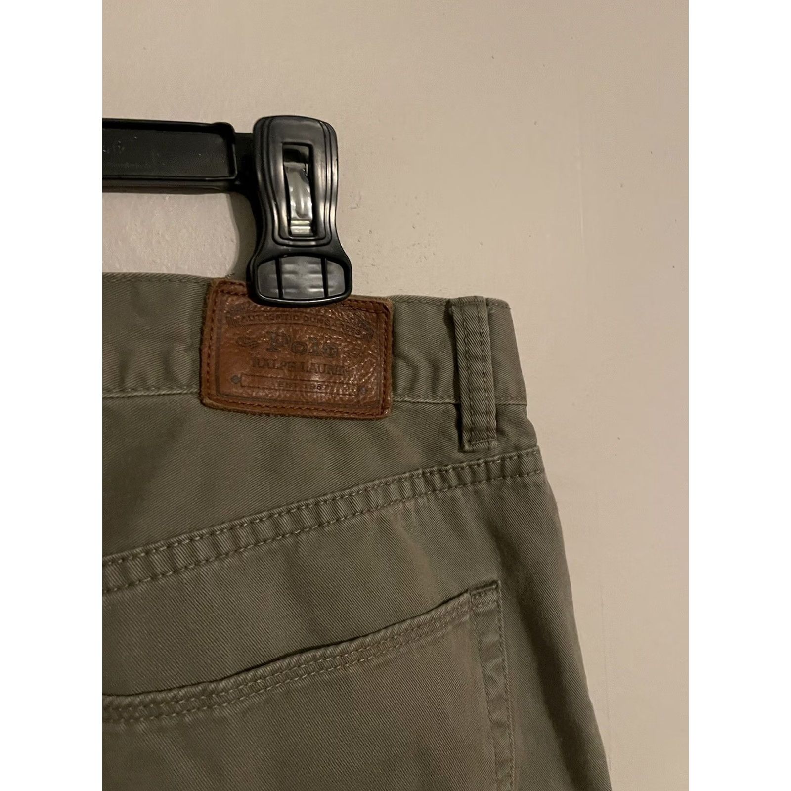 Polo Ralph Lauren Polo Ralph Lauren Pants Mens 34 PRL Straight Cotton Olive Jeans Men 34x30 Size US S / EU 44-46 / 1 - 4 Thumbnail