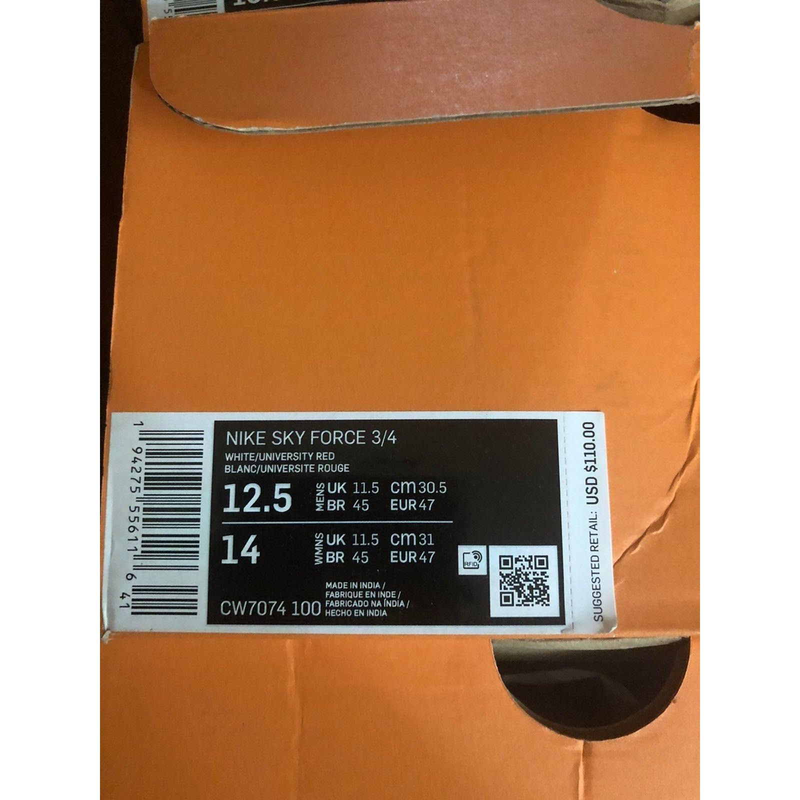 Nike nike sky force 3/4 snakeskin mens 12.5us Size US 12.5 / EU 45-46 - 6 Thumbnail